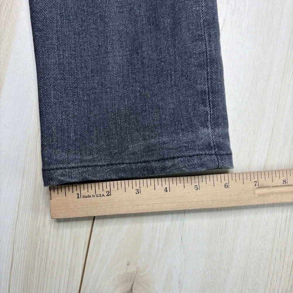 All Saints Jeans Mens 32x30 Faded Black Cigarette Skinny Stretch Denim Pants